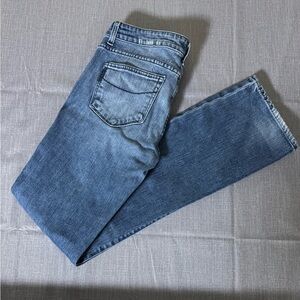 PAIGE Jeans Women’s Size 27 x 32 Distressed Medium Wash Denim